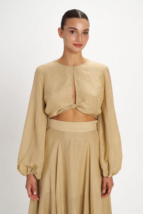 The Aria Twist Blouse